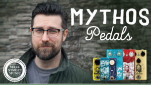 Mythos Pedals Livestream at Mass Street Music