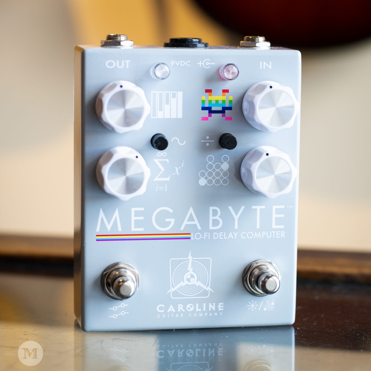 Caroline Effect Pedals Megabyte LoFi Delay Now Shipping Mass