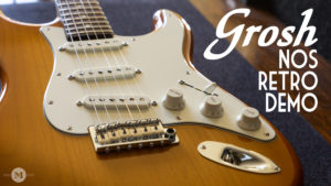 Don Grosh Electric Guitars - NOS Retro - Vintage Maple Burst