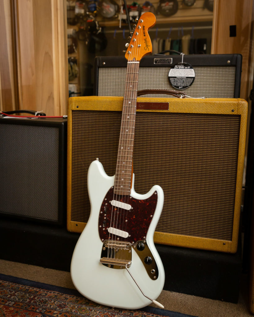 squier classic vibe mustang sonic blue