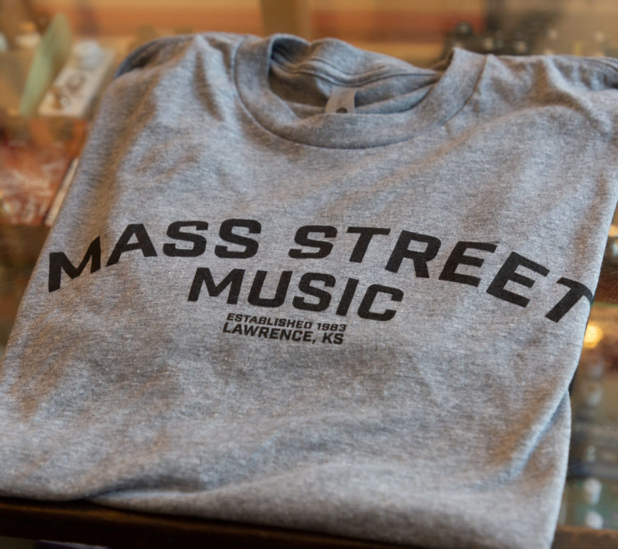 Mass Street Music - Block Logo - T-Shirt