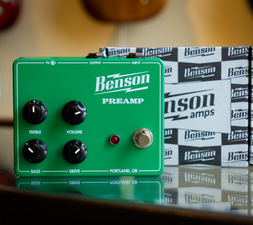 Benson Amps - Exclusive MSM Green