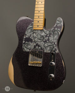 Fender Electric Guitars - Brad Paisley Esquire - Maple Neck - Black Sparkle