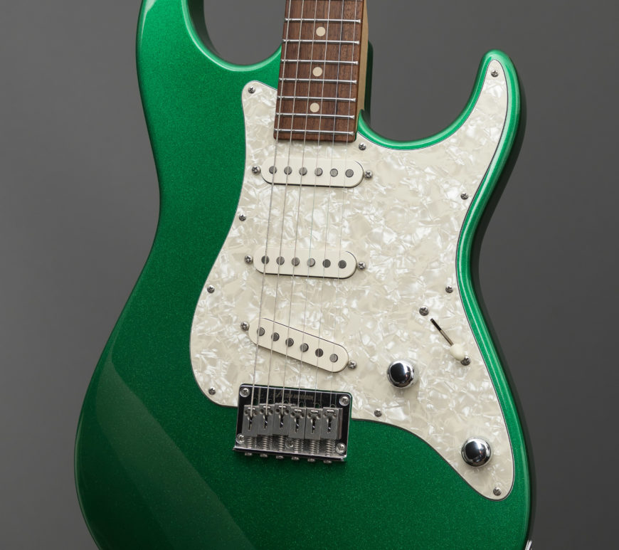 Tom Anderson Guitarworks - 2005 Hollow Drop Top Classic Hardtail - Sparkle Green - Used