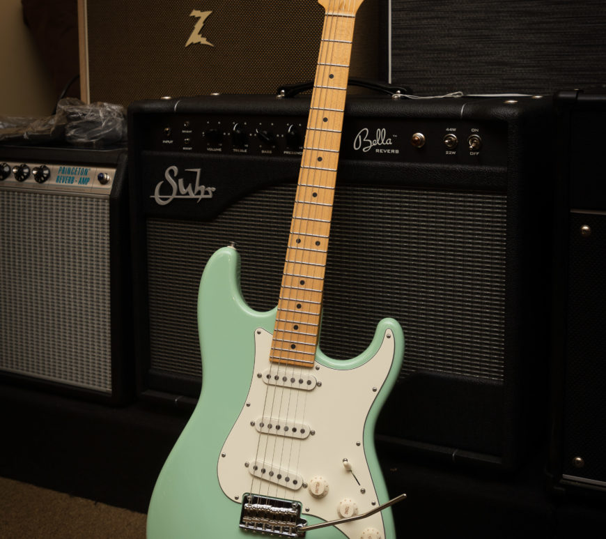 Suhr Guitars - Classic S - Surf Green - Maple Fingerboard - SSCII Equipped