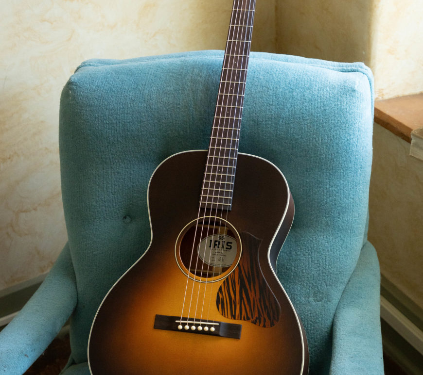 Iris Guitars - MS-00 - 12-Fret - Tobacco Burst with Binding